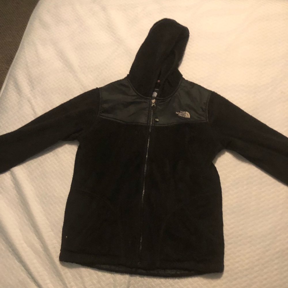 Girls north face winter fleece